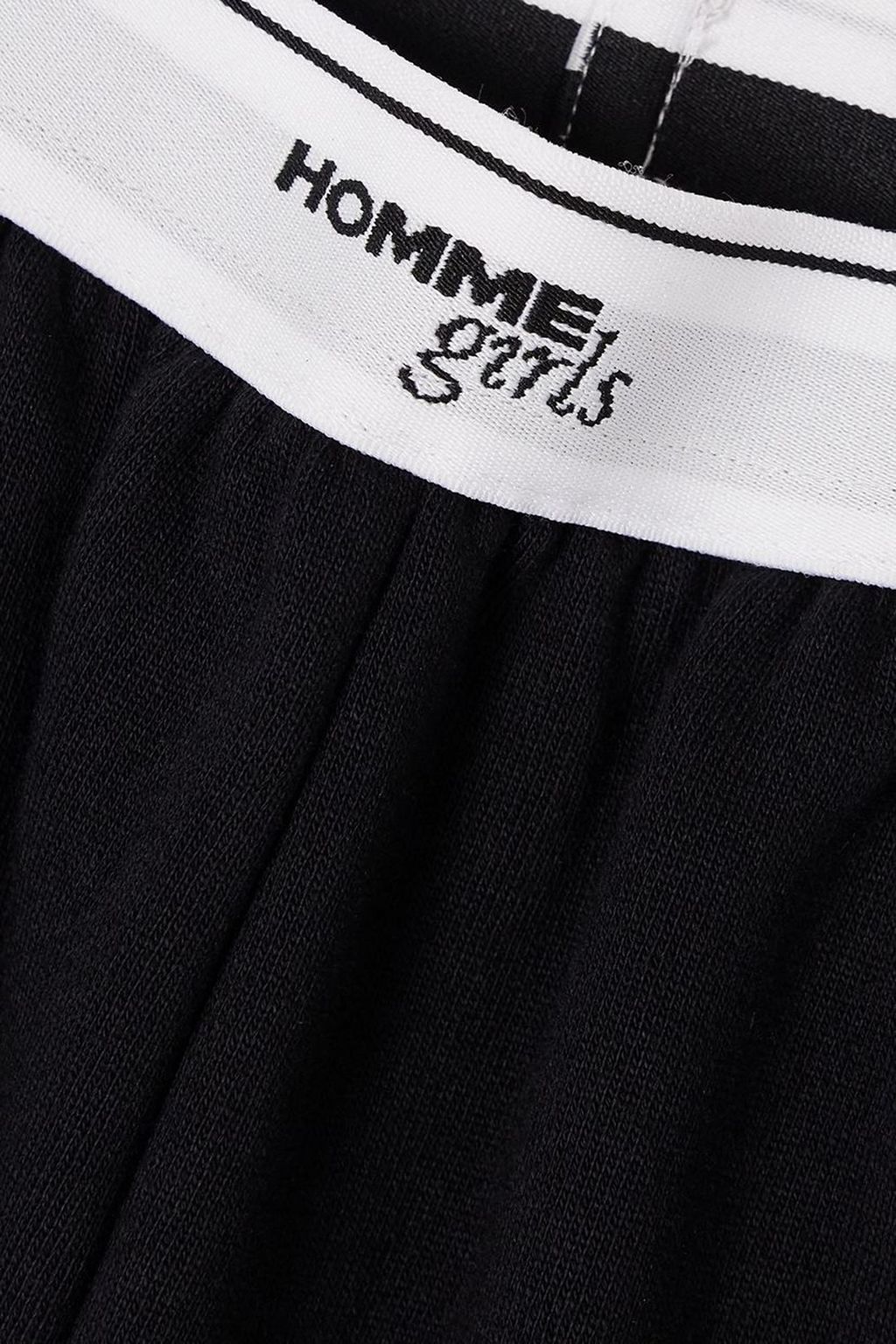 HOMMEGIRLS French cotton-terry track pants