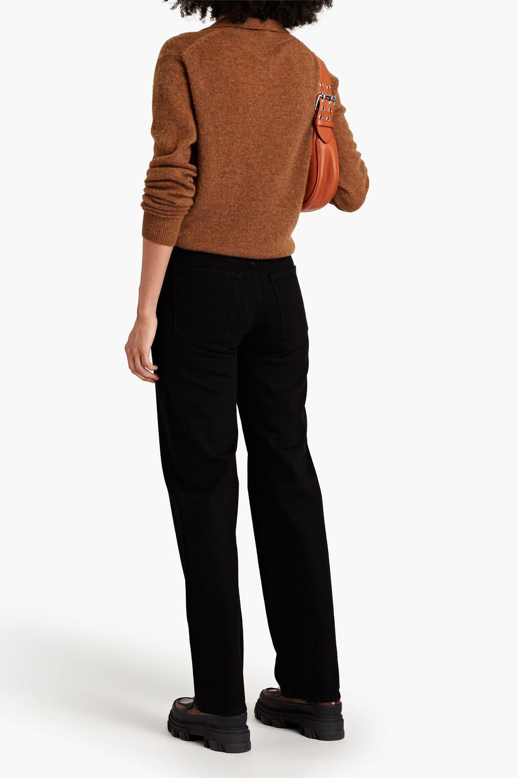 NOBODY DENIM Lou high-rise straight-leg jeans