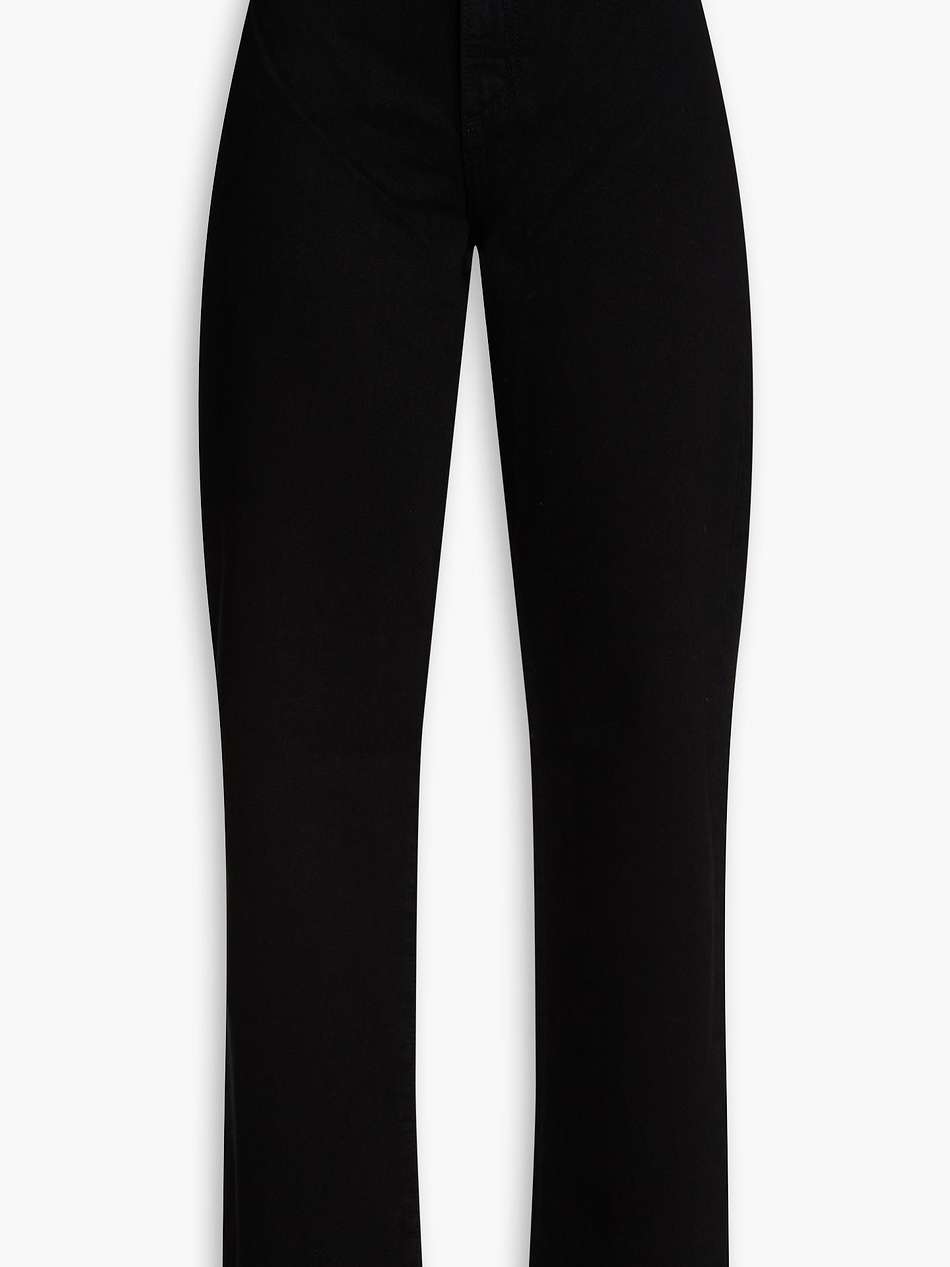 lou high-rise straight-leg jeans