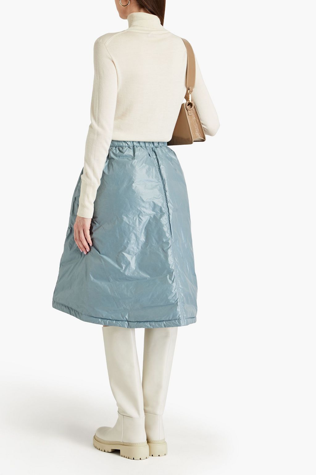 JIL SANDER+ تنورة من قماش عازل