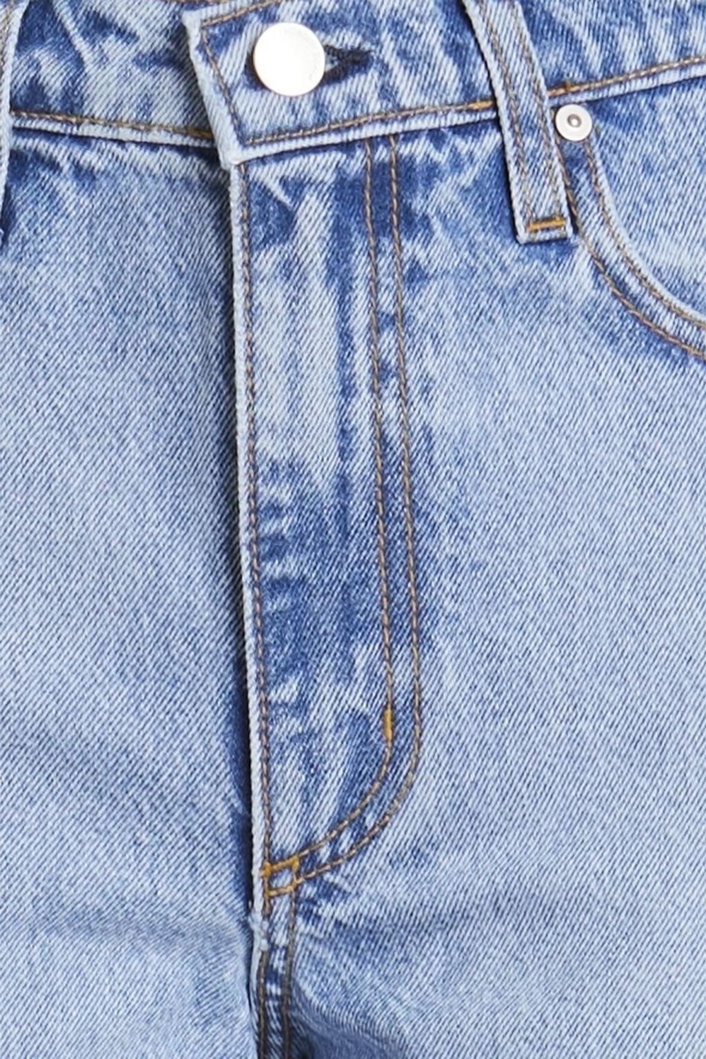 NOBODY DENIM جينز 'بيسيت' قصير بأرجل ضيقة وخصر عالٍ