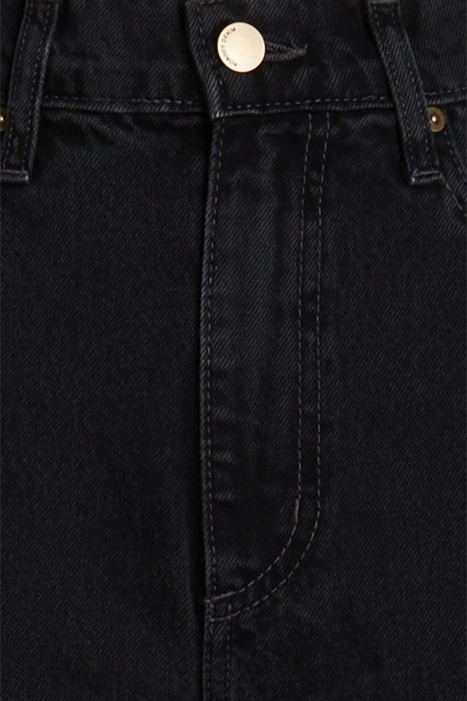 Nobody Denim Andi High-rise Tapered Jeans In Black