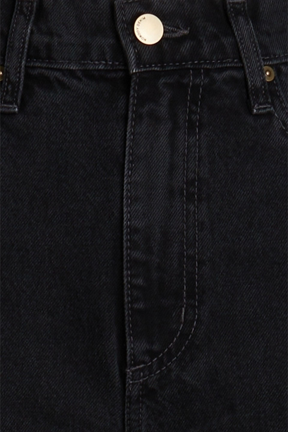 Shop Nobody Denim Andi High-rise Tapered Jeans In Black