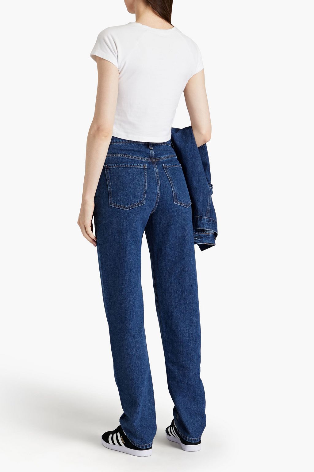 NOBODY DENIM جينز "آندي" بقصّة تضيق تدريجياً وخصر عالٍ