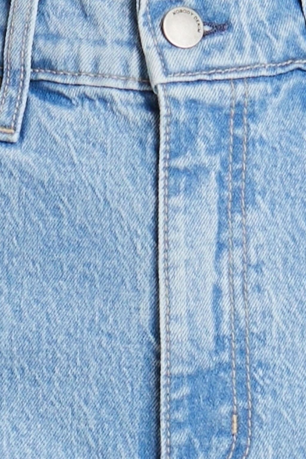 NOBODY DENIM جينز «فرانكي» قصير بأرجل ضيقة وبخصر مرتفع بلونين