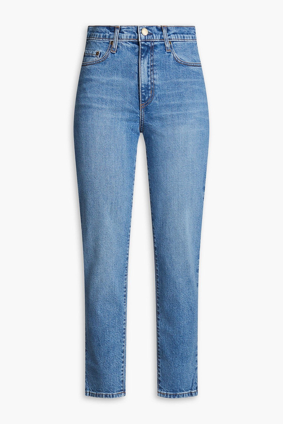 Kennedy mid-rise slim-leg jeans