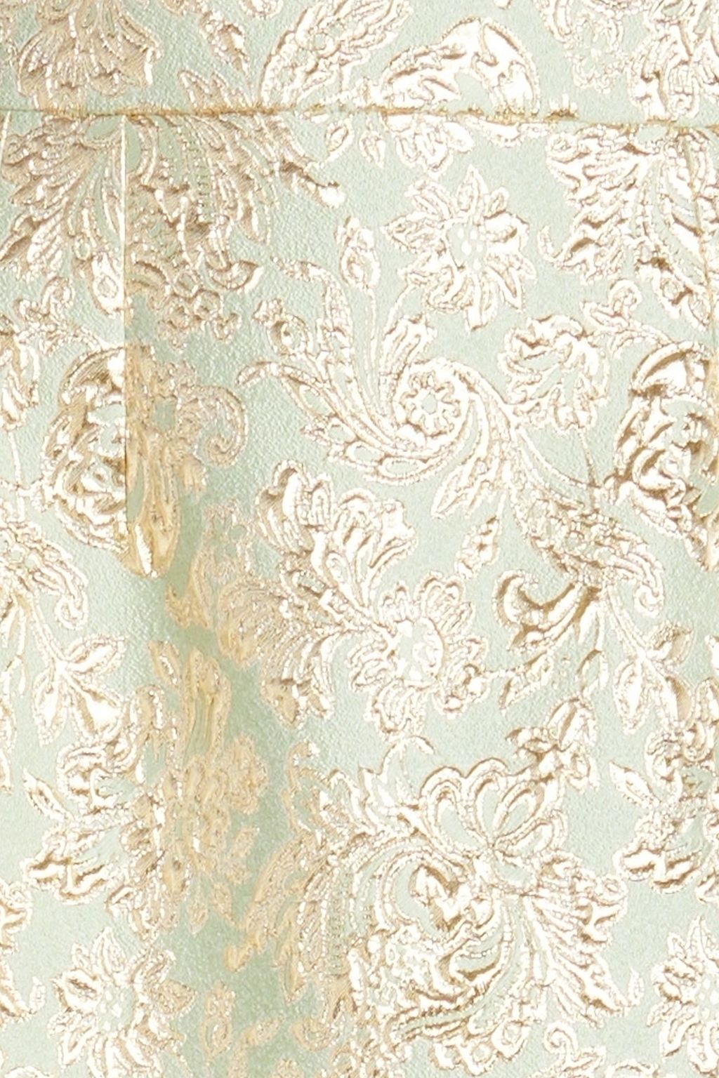 DOLCE&GABBANA Metallic brocade mini skirt