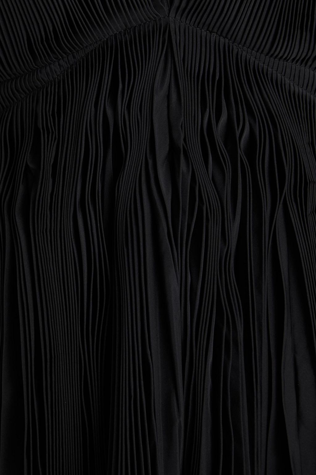 JIL SANDER Plissé taffeta top