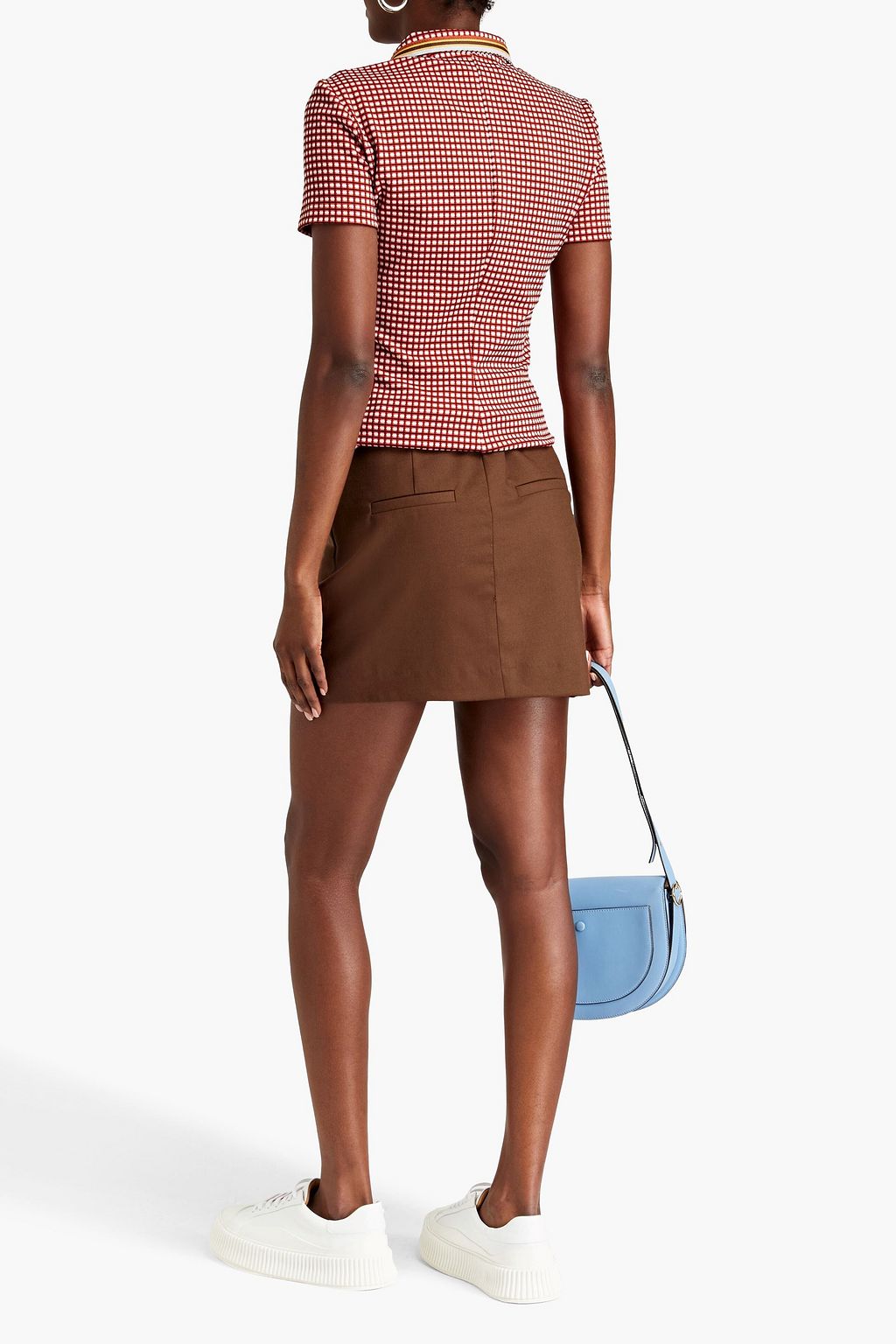 MARNI Jacquard-knit polo shirt