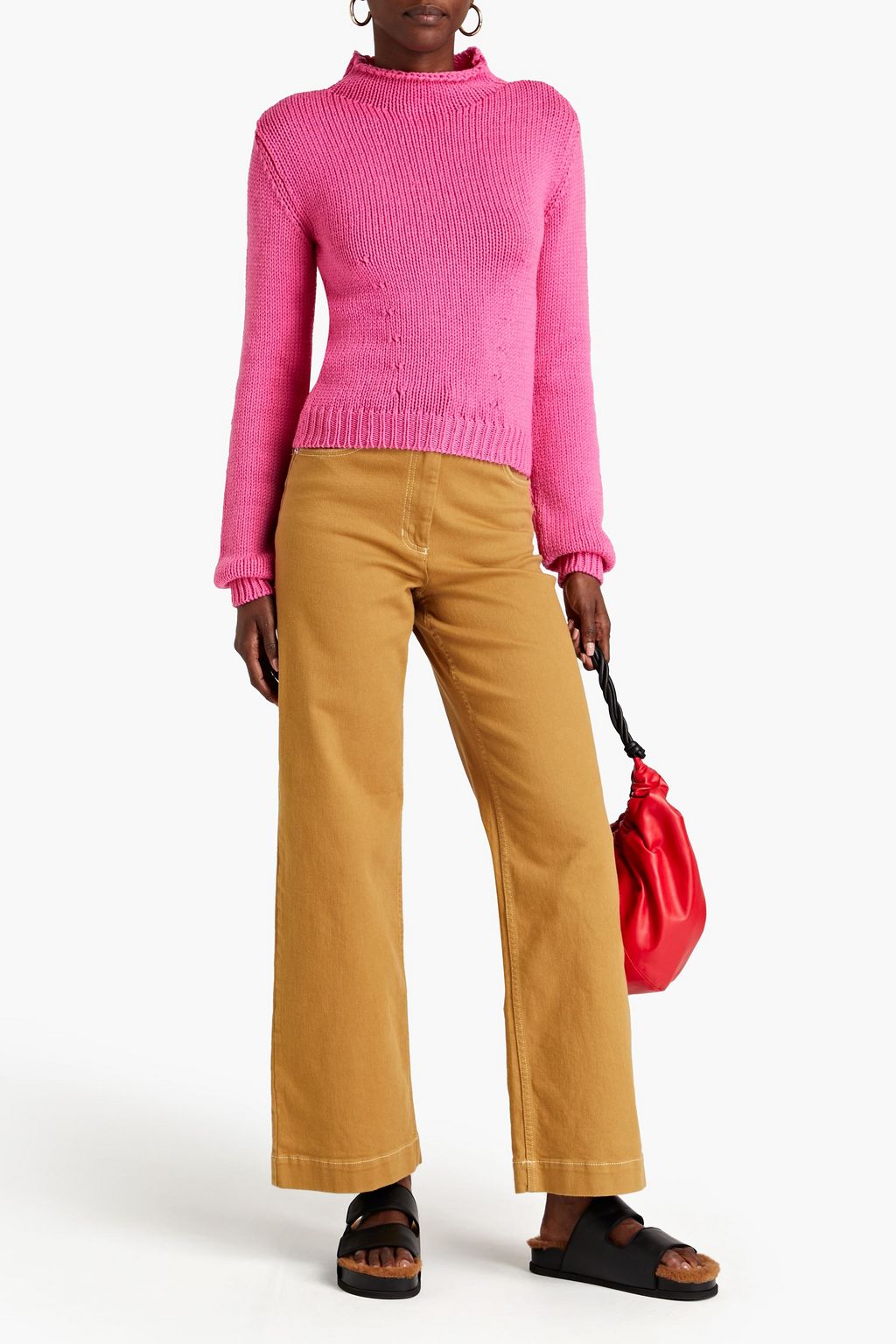 MARNI Ribbed wool turtleneck sweater | Sale up to 70% off | THE OUTNET