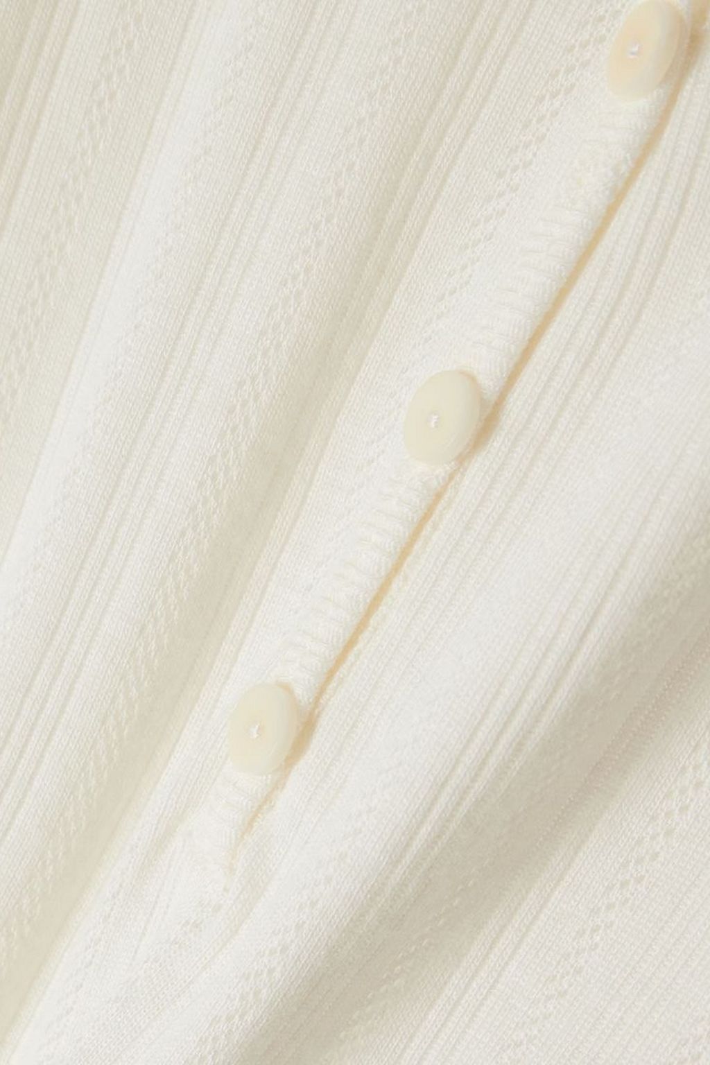 EBERJEY قميص بيجاما Henley من مزيج قطن بيما ومودال ™TENCEL بحبكة بوانتيل مضلّعة