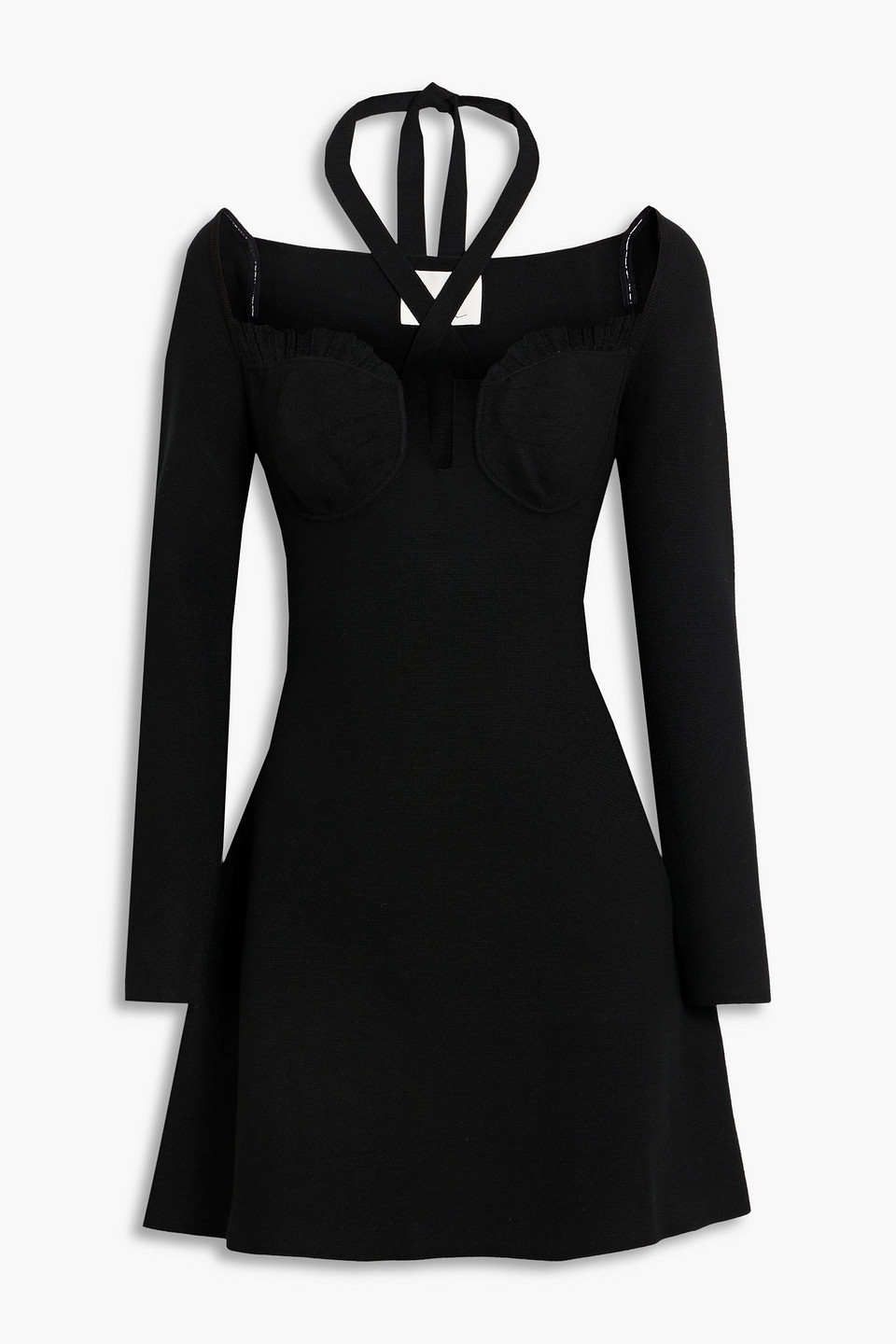 3.1 Phillip Lim / フィリップ リム Cutout Stretch-knit Mini Dress In Black