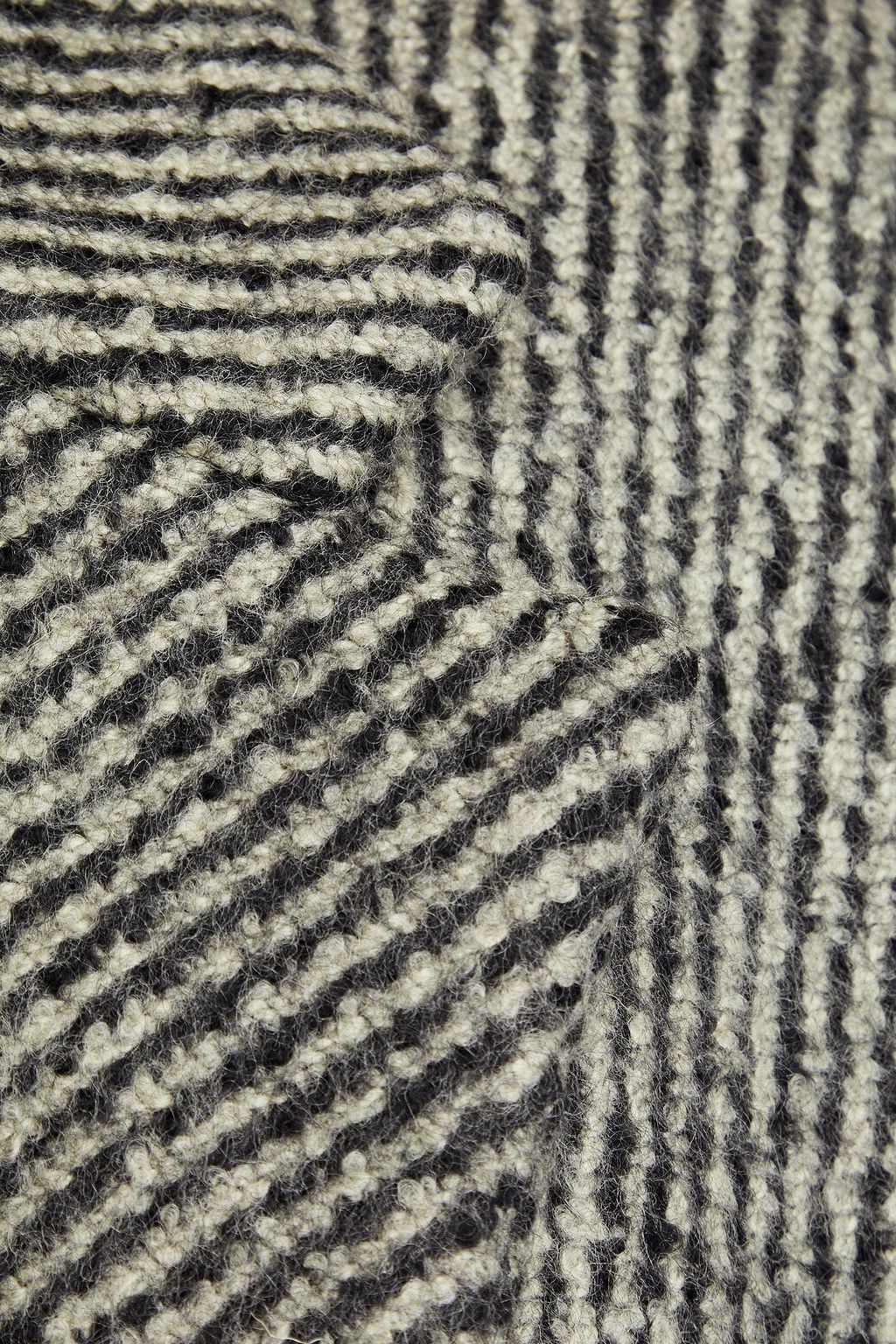 JIL SANDER Wool-blend bouclé coat
