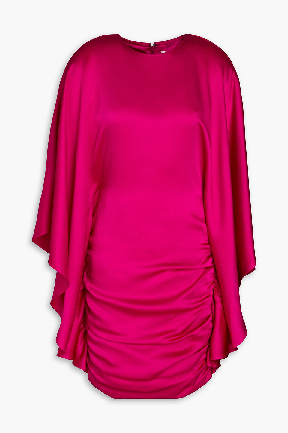 SIMKHAI - Ruched satin mini dress - Purple - US 2