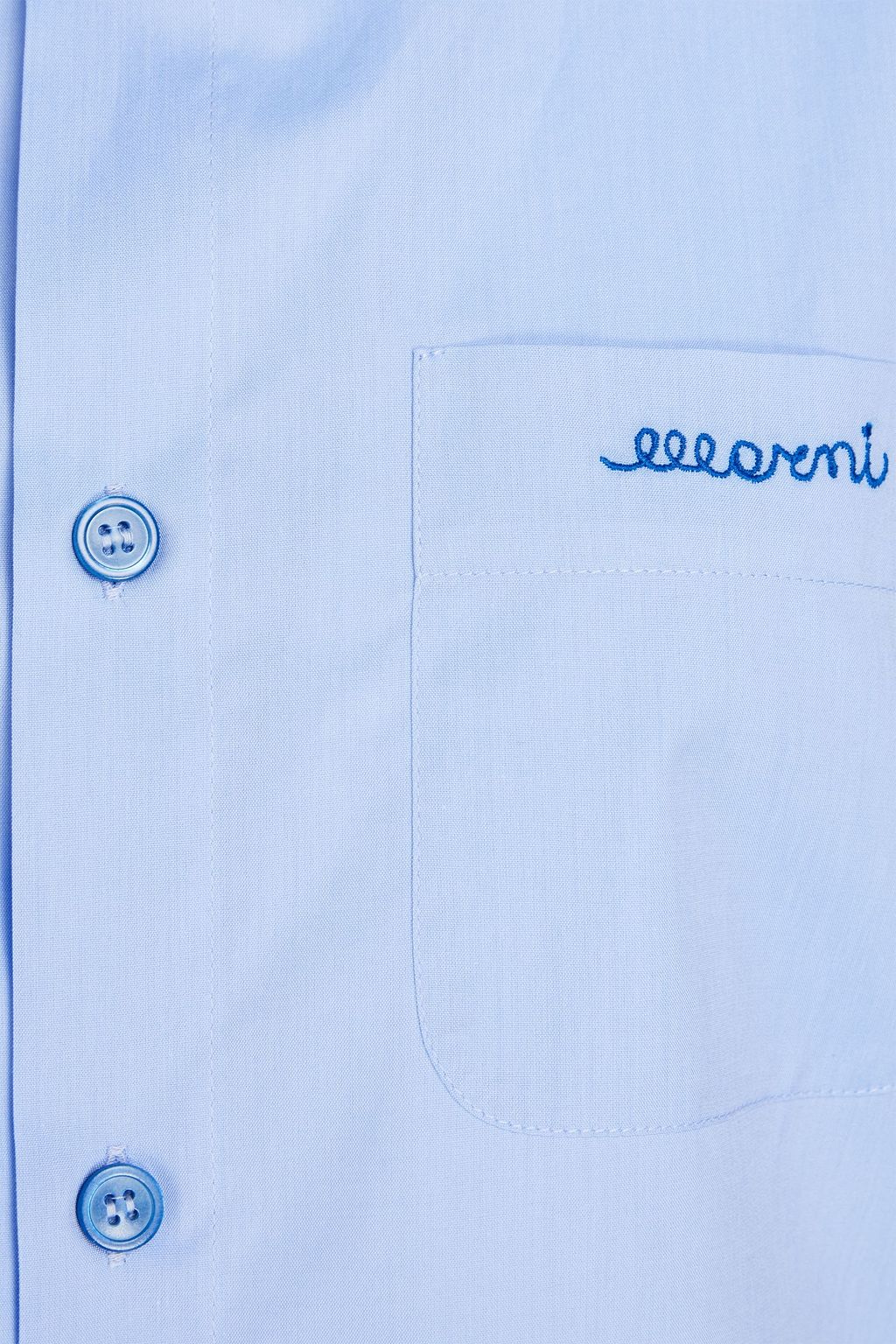 MARNI Cropped cotton-poplin shirt