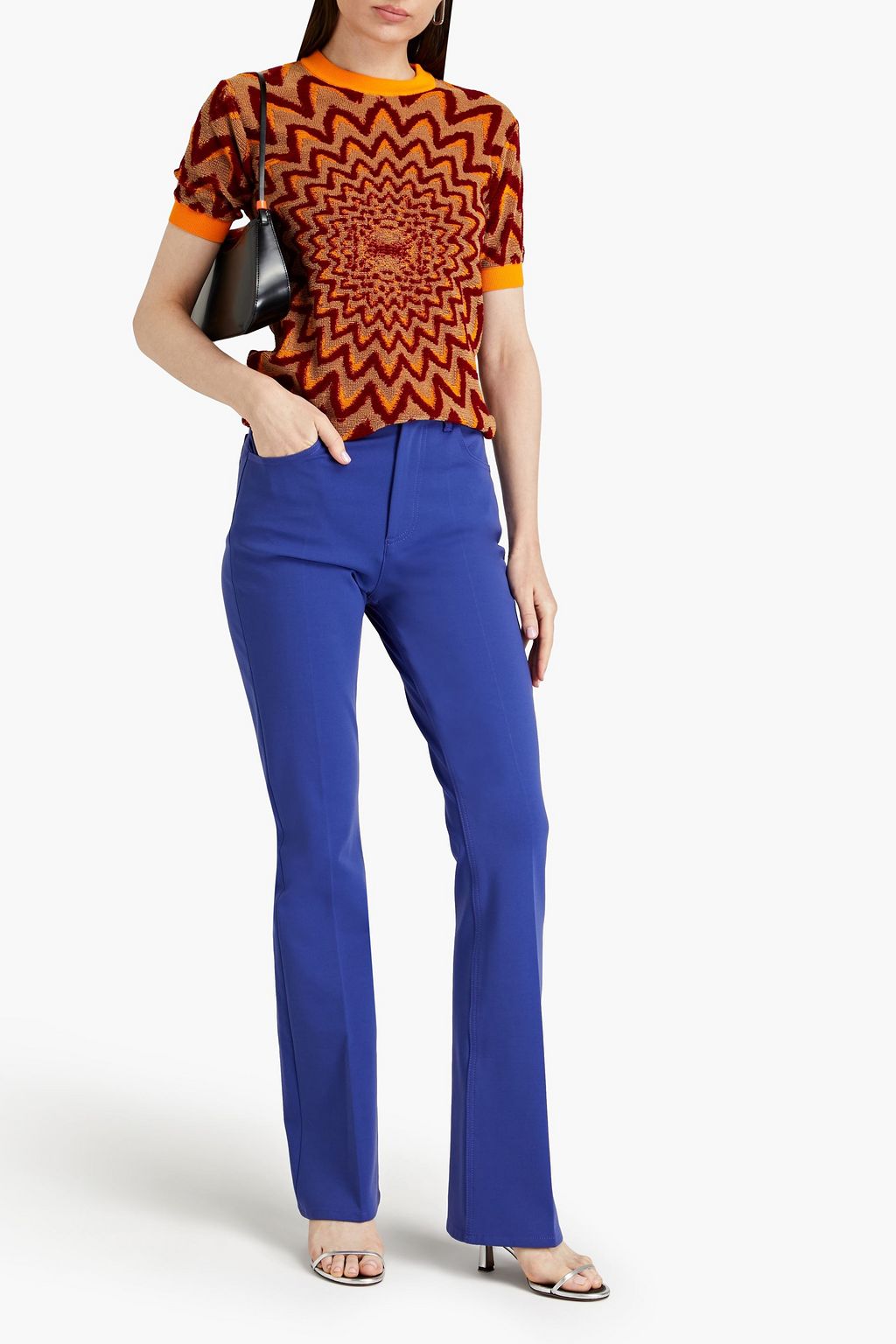 MARNI ジャカードニット コットン混 セーター