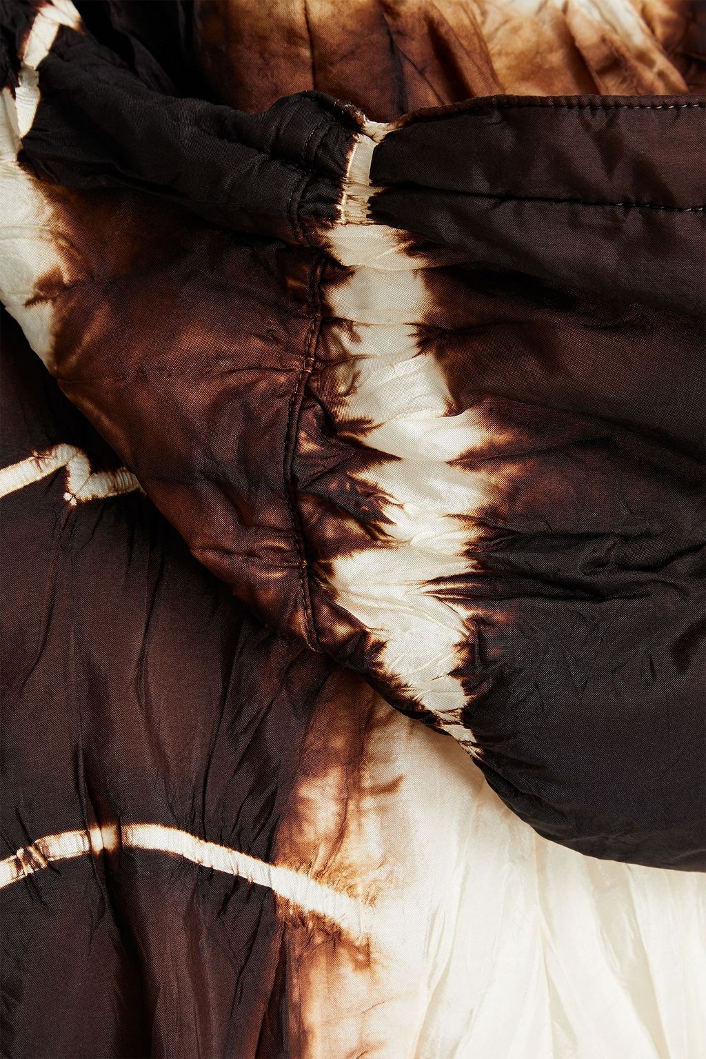 JIL SANDER+ Tie-dyed crinkled shell jacket