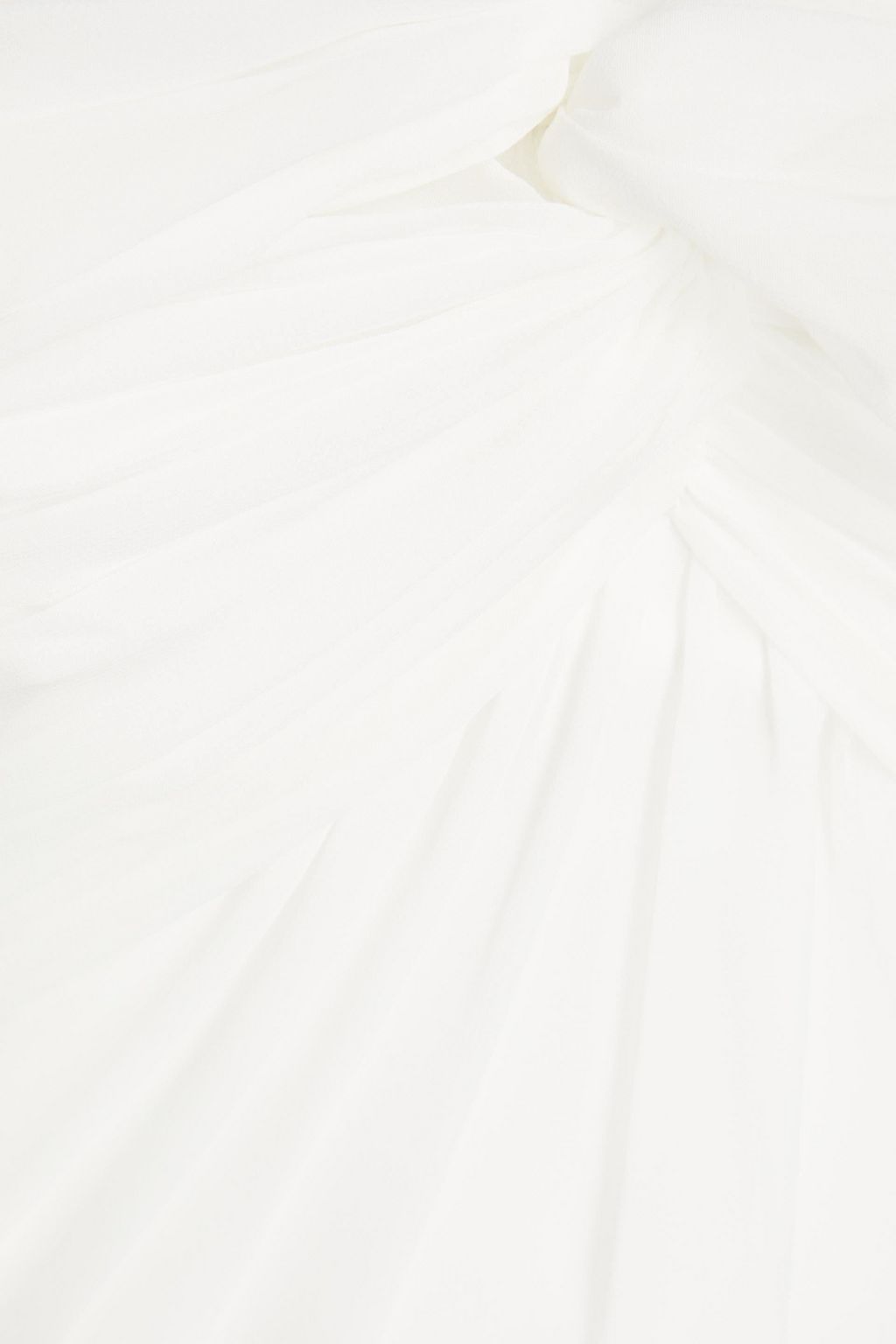 JENNY PACKHAM Crystal-embellished chiffon bridal gown