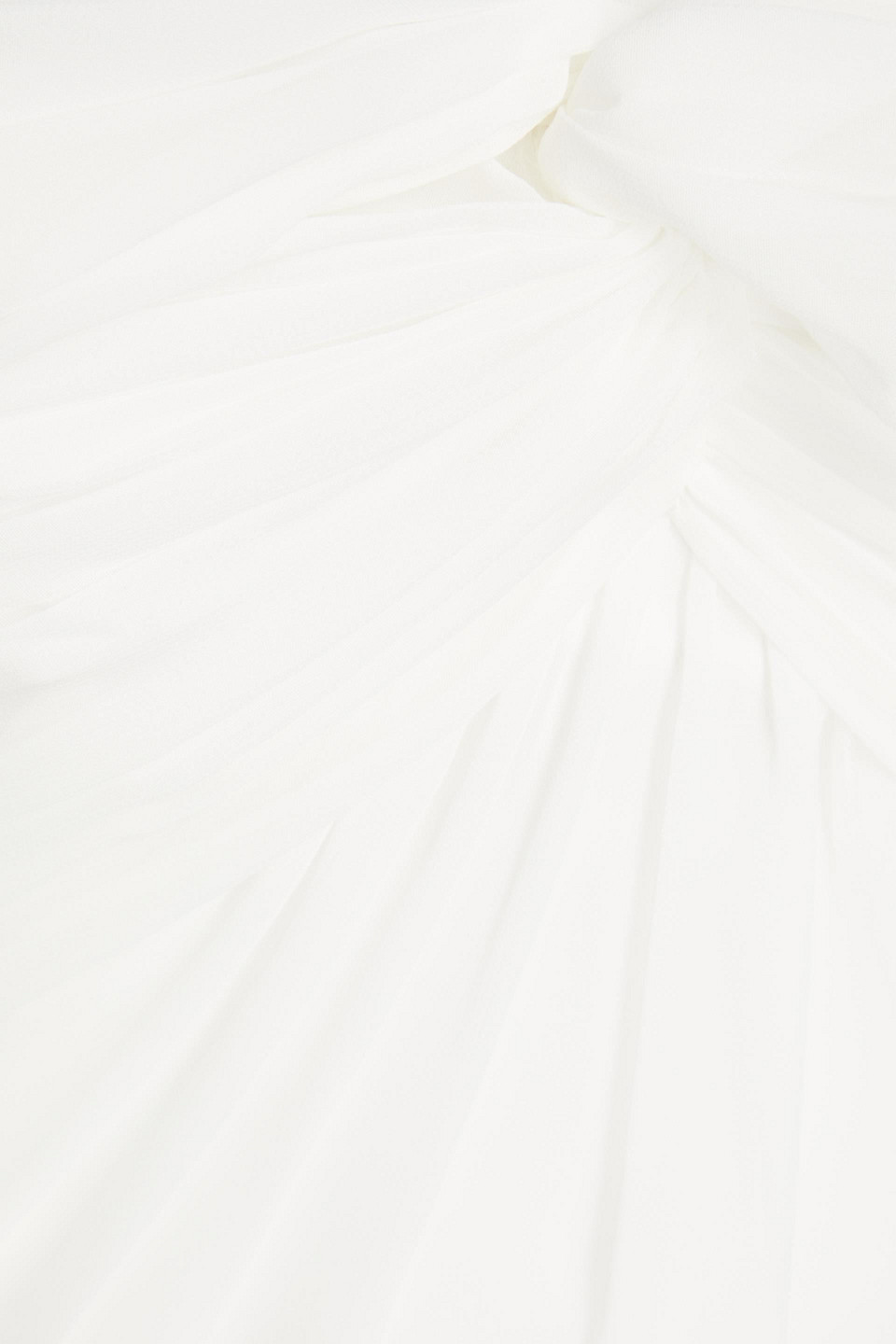 Shop Jenny Packham Crystal-embellished Chiffon Bridal Gown In White