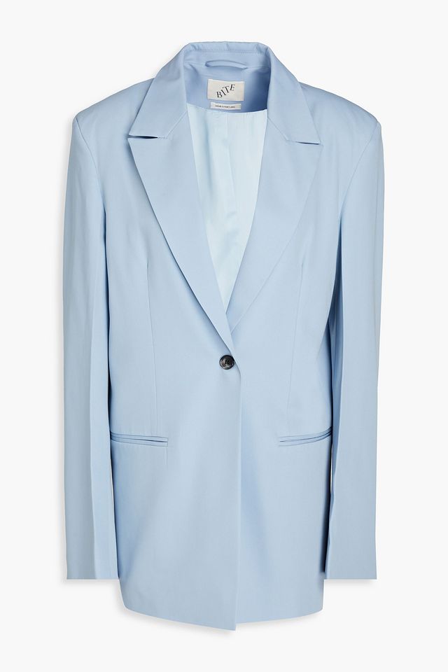 Wool-twill blazer