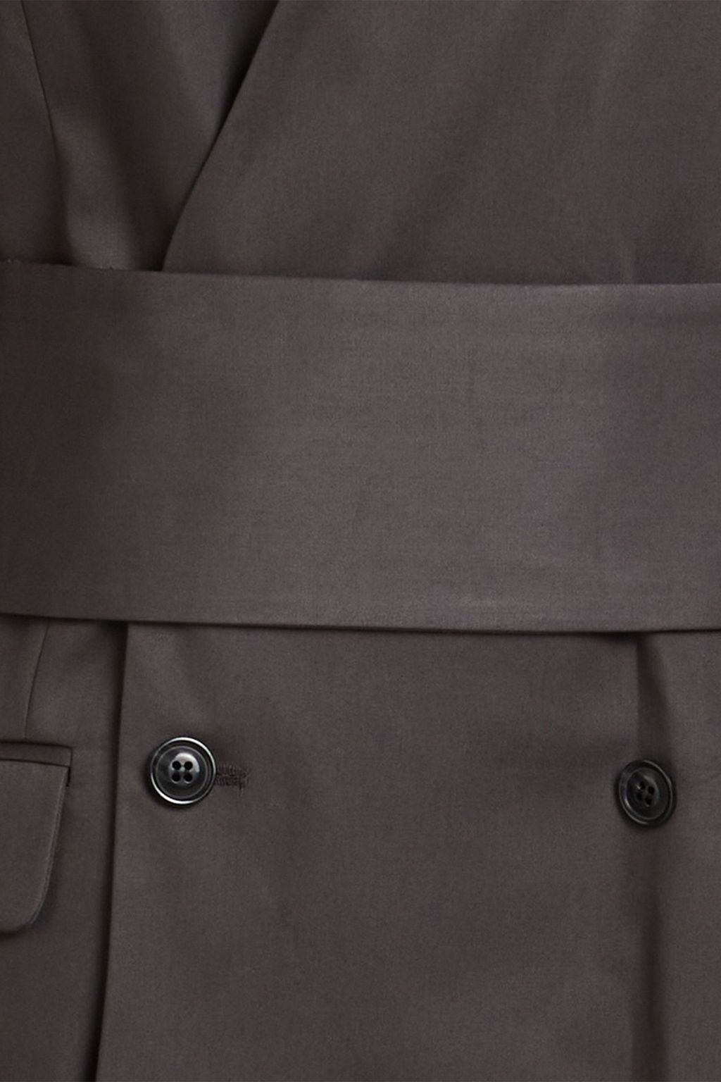 BITE STUDIOS Belted cotton blazer