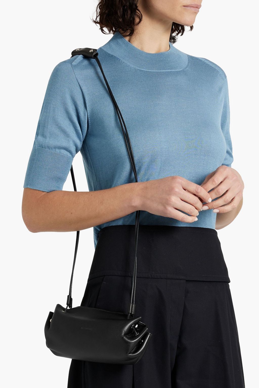 JIL SANDER Leather shoulder bag