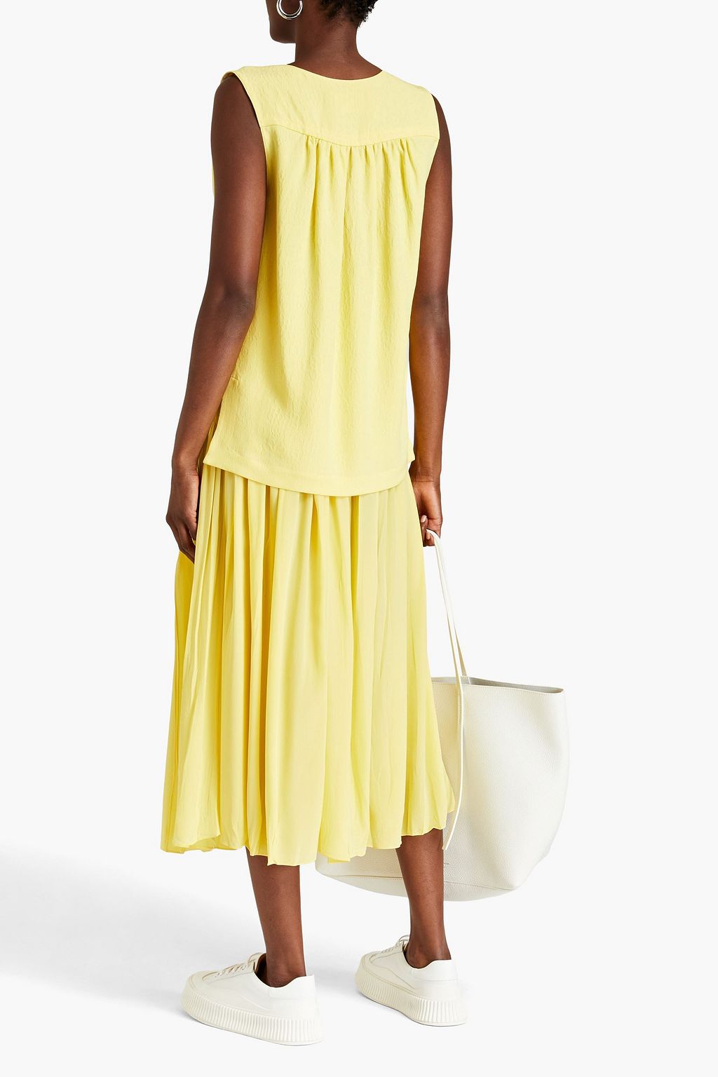 MARNI フローラルジャカード トップス ギャザー入り