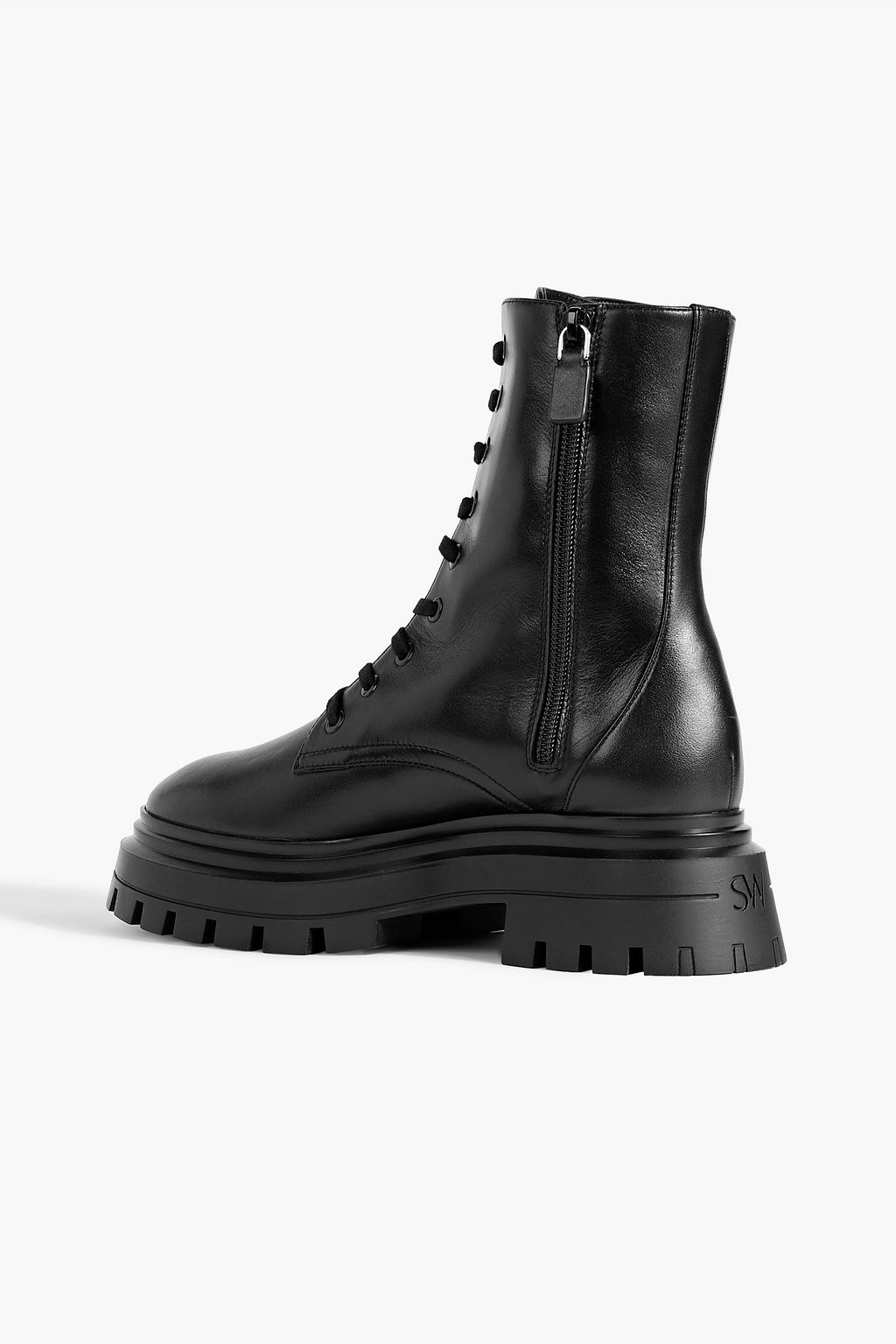 STUART WEITZMAN Leather combat boots