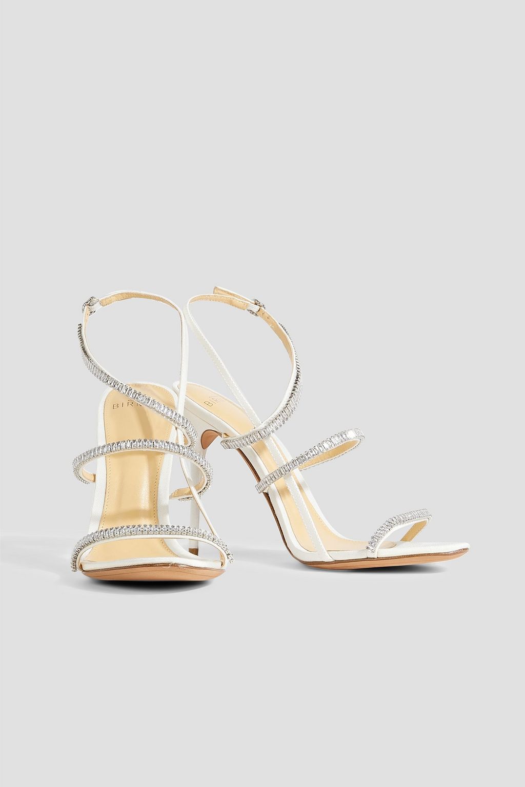 ALEXANDRE BIRMAN 샐리 100 장식 디테일 파유 슬링백 샌들