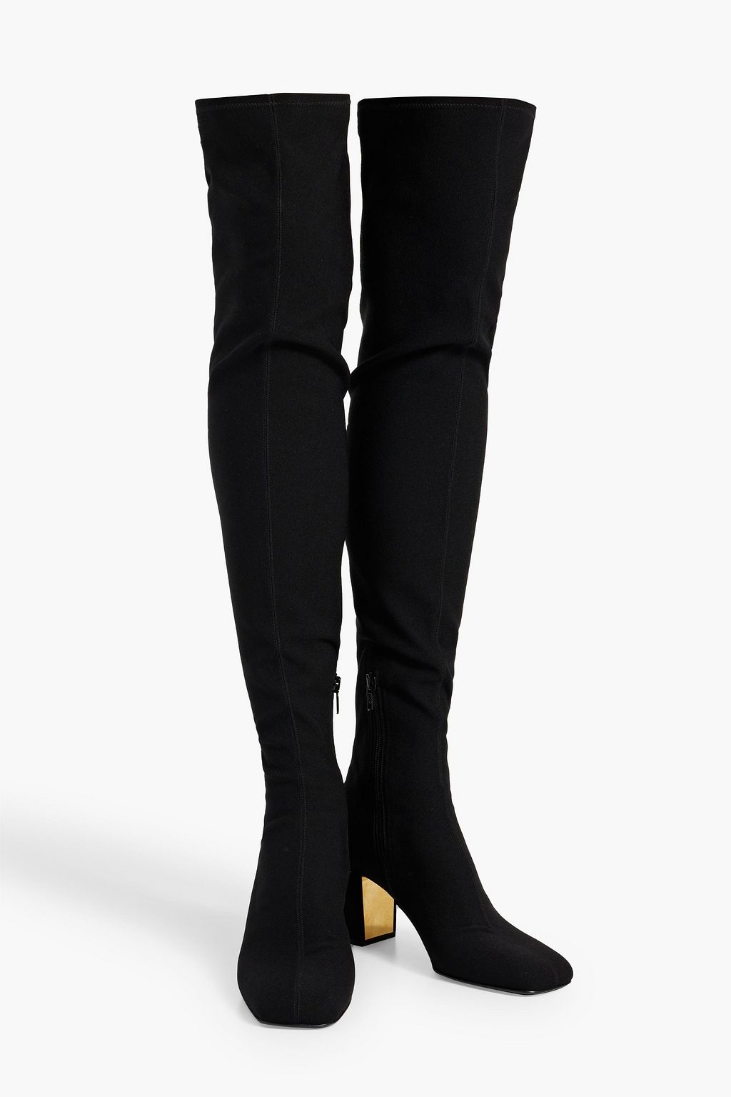 VALENTINO GARAVANI Neoprene over-the-knee boots