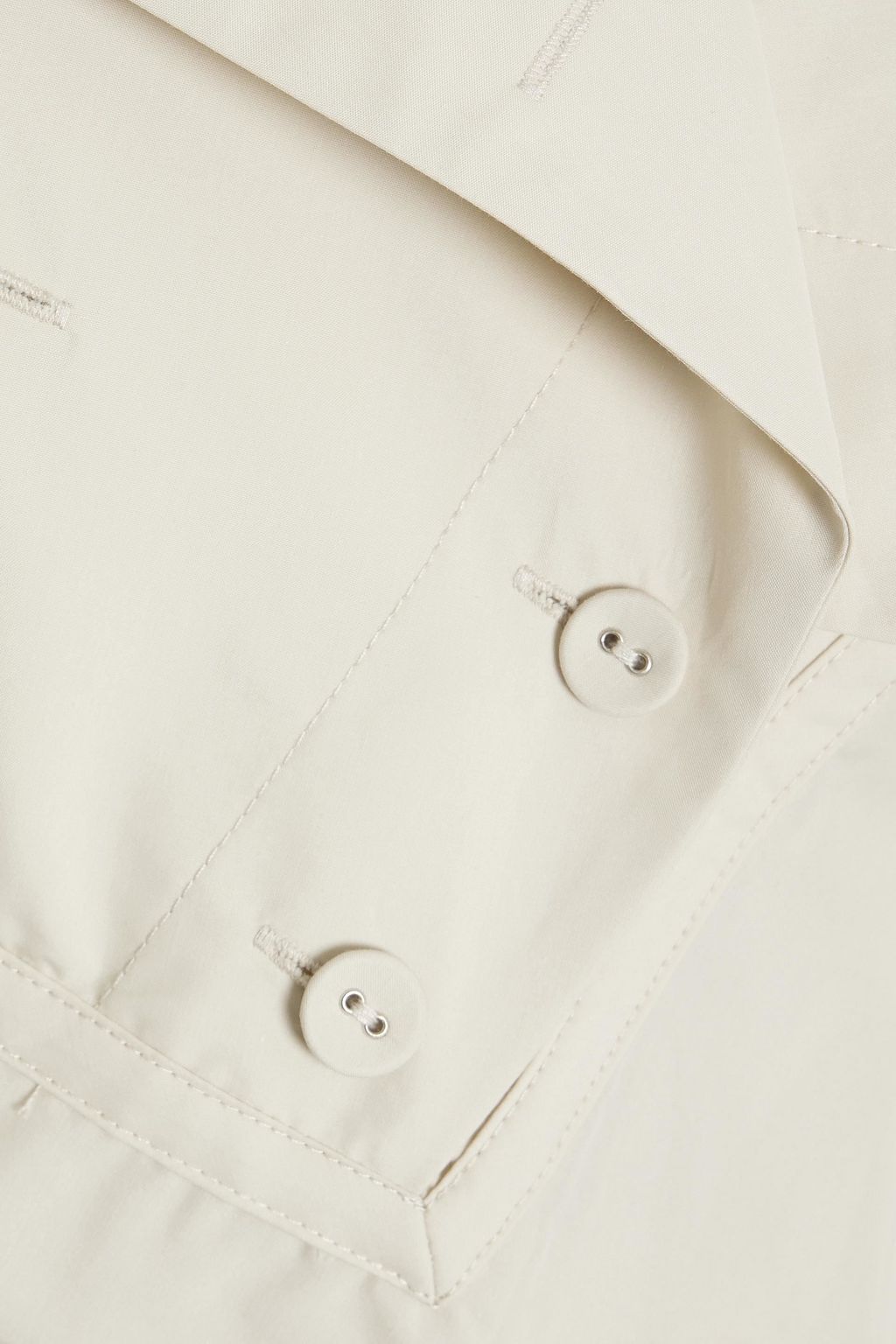 3.1 PHILLIP LIM Belted cotton-blend poplin playsuit