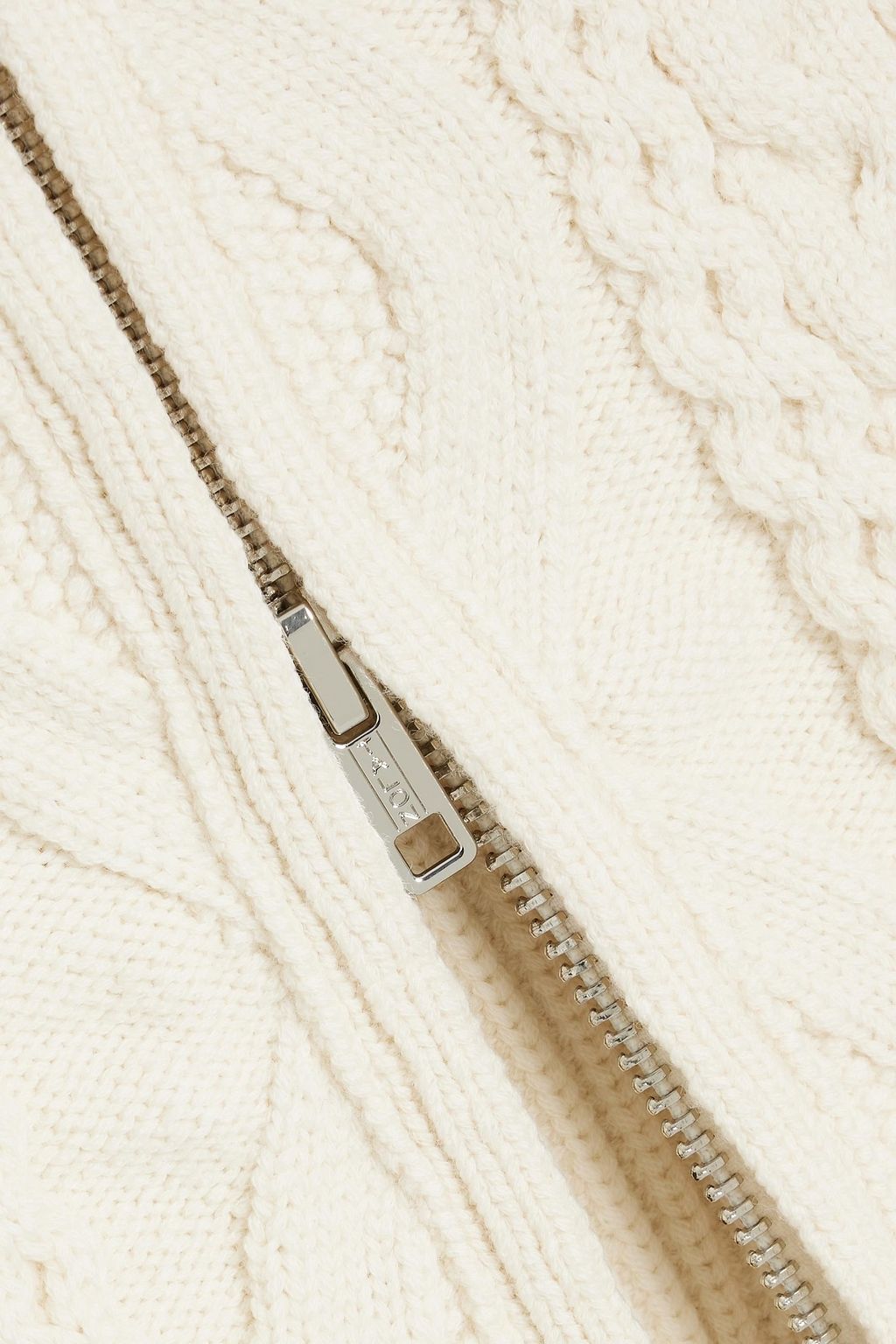 3.1 PHILLIP LIM Cable-knit wool-blend halterneck top
