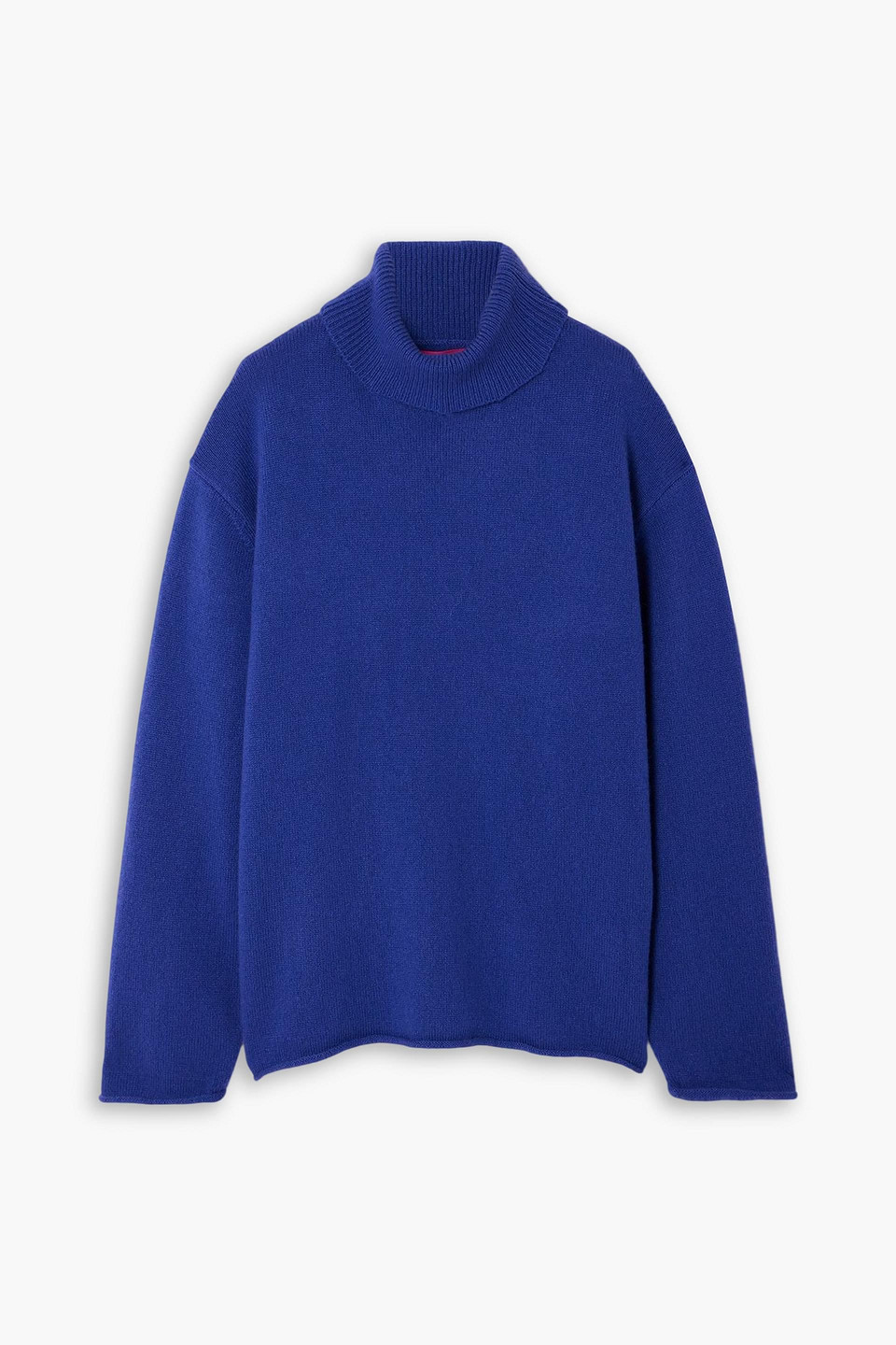 The Elder Statesman Cashmere Turtleneck Sweater In Blue