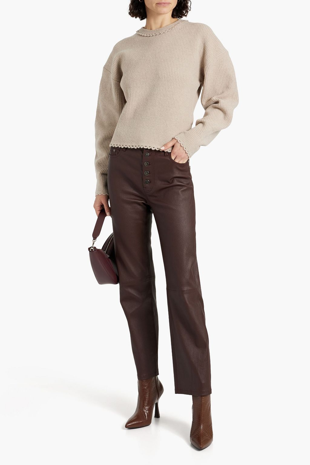 3.1 PHILLIP LIM Ribbed-knit sweater