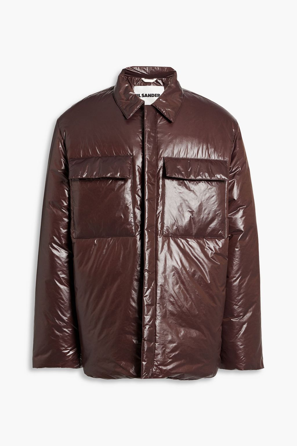 Shell on sale leather jacket