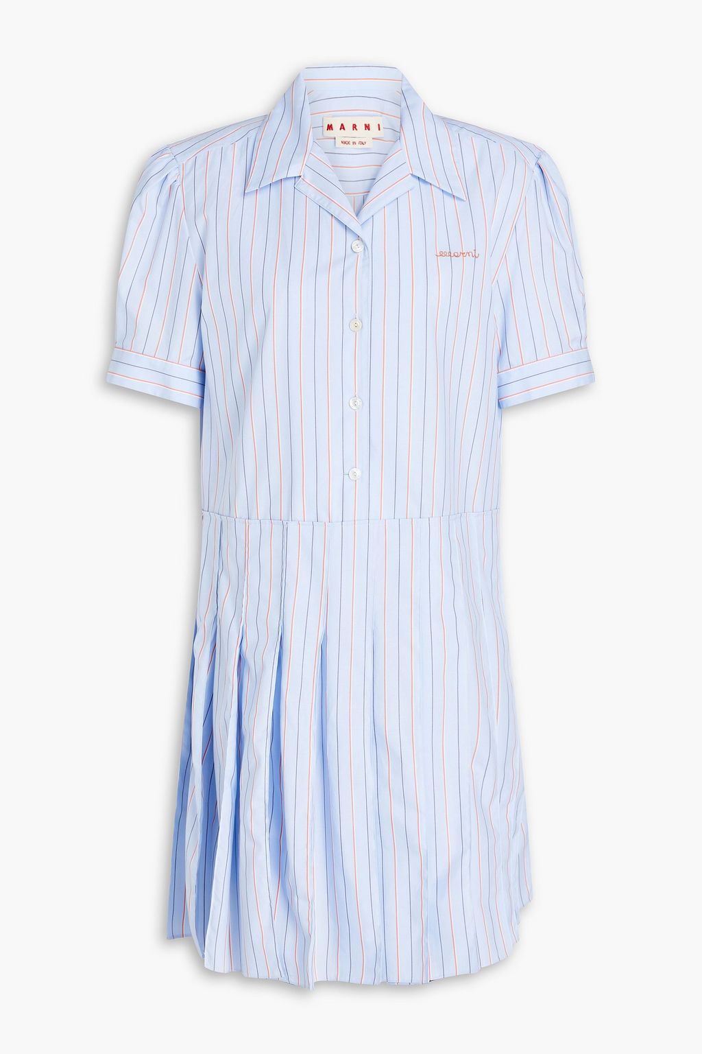MARNI pleated cotton vest shirt main image 1