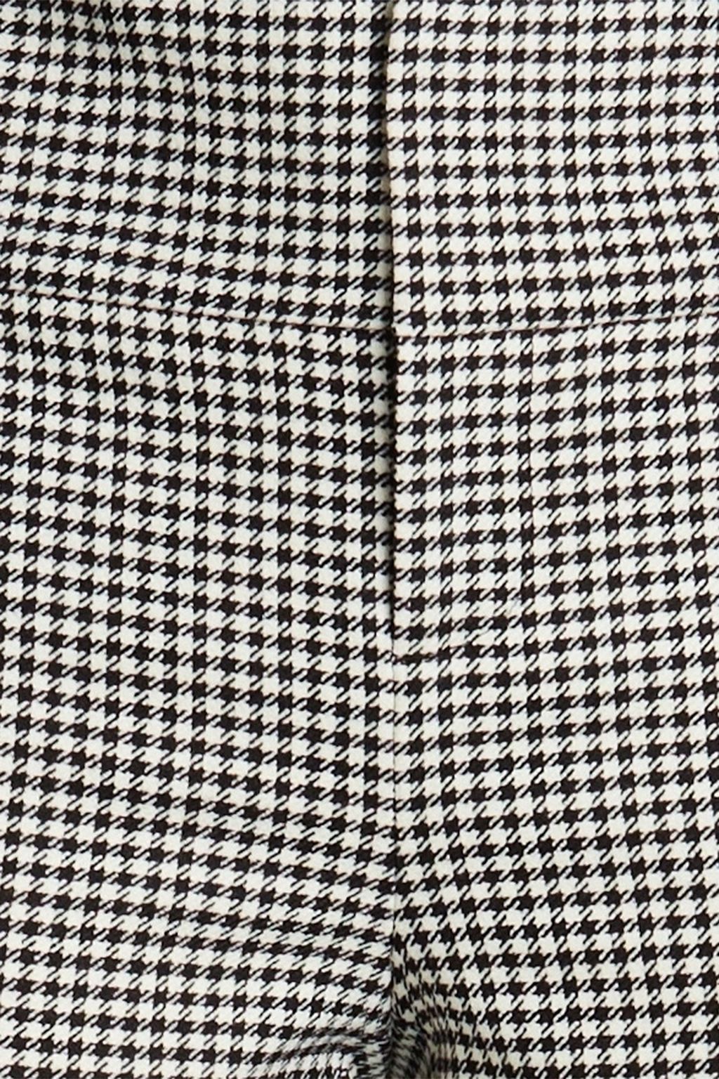 ALICE + OLIVIA Houndstooth crepe bootcut pants