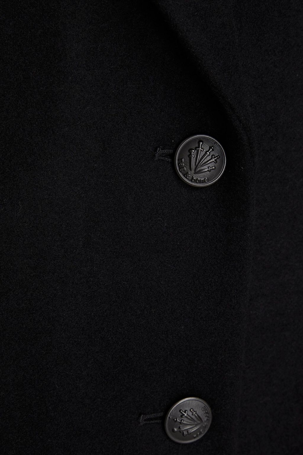 RAG & BONE Wooster wool-blend felt coat