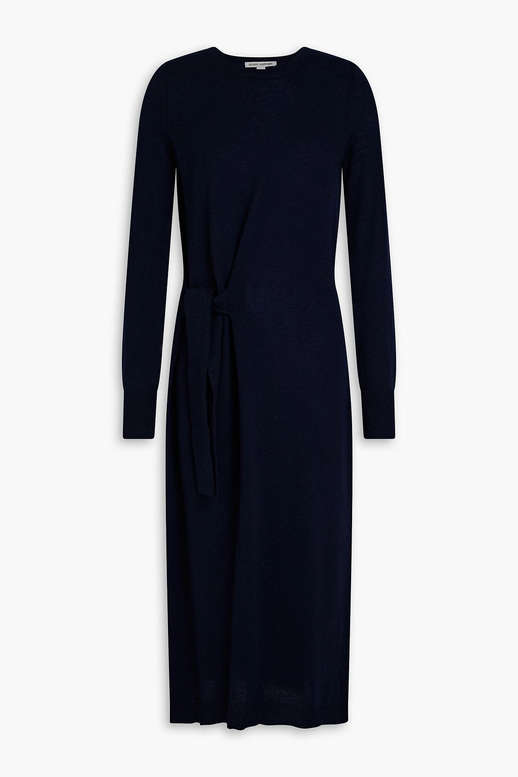 AUTUMN CASHMERE Belted cashmere midi dress | THE OUTNET