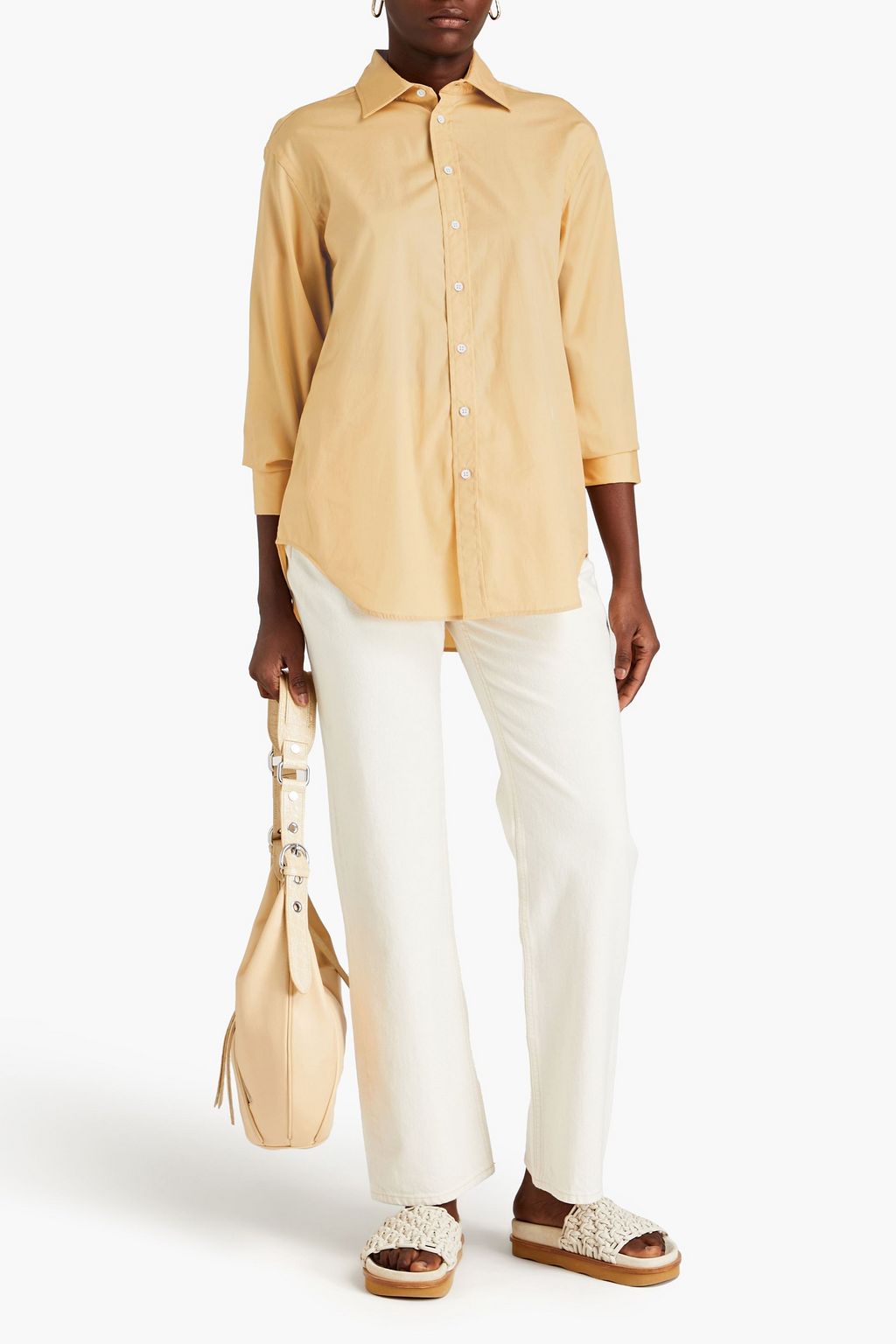 RAG & BONE Diana cotton-poplin shirt