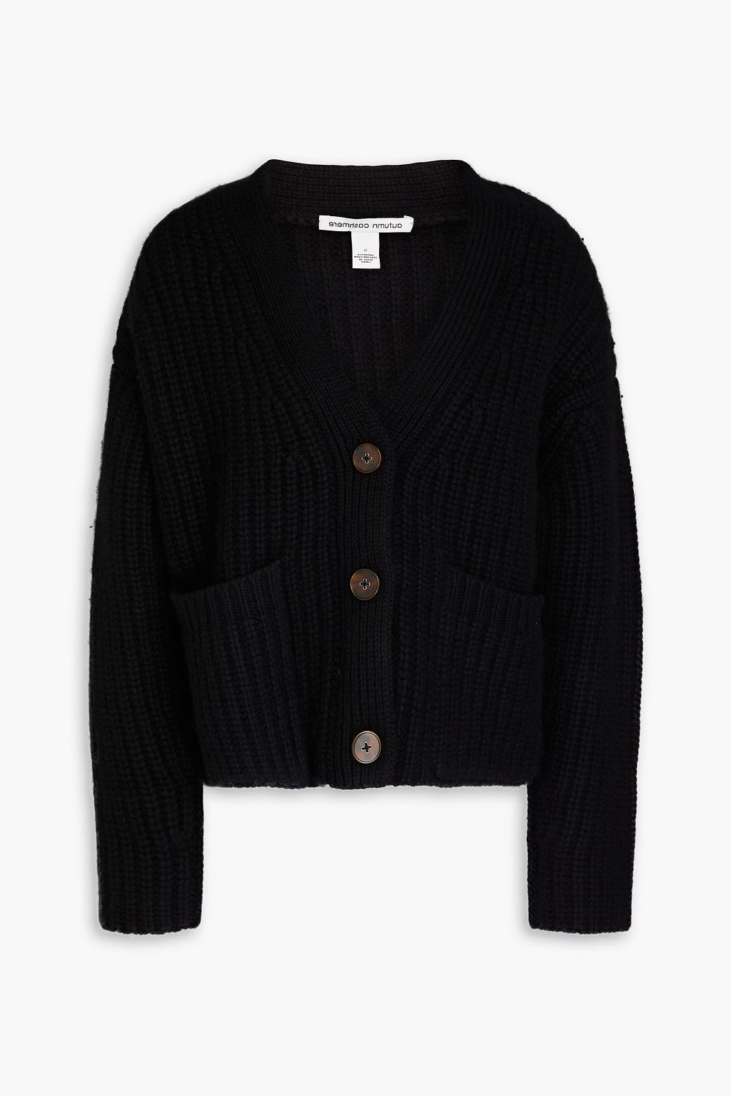 AUTUMN CASHMERE Ribbed-knit cardigan | THE OUTNET