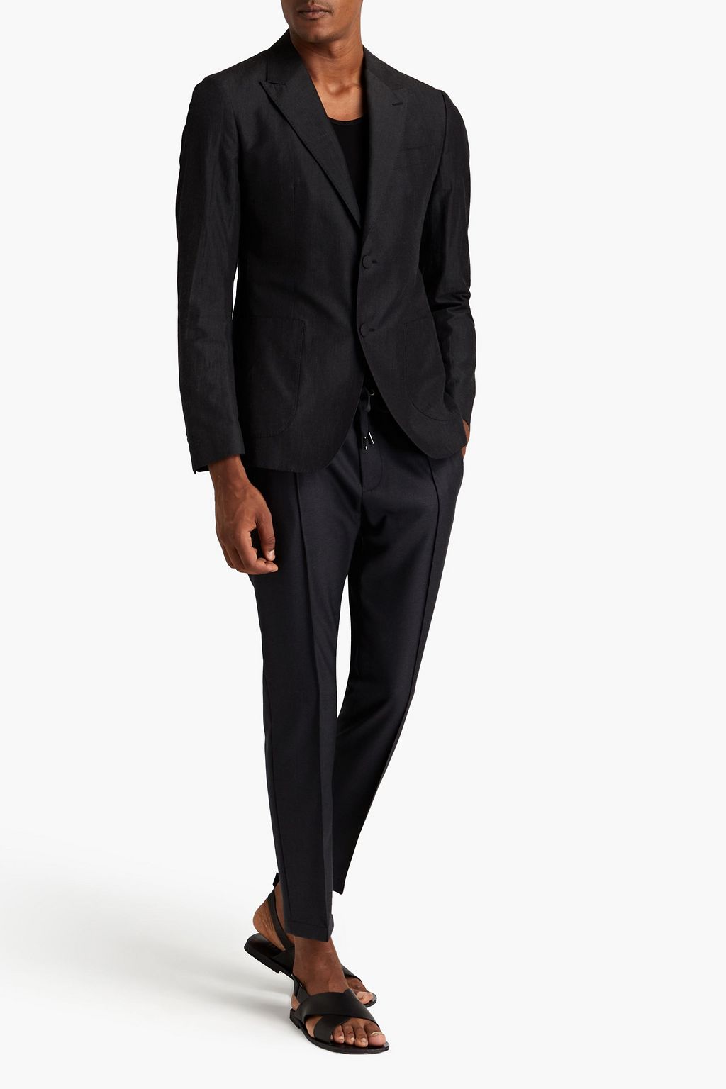 DOLCE & GABBANA Cotton-blend blazer