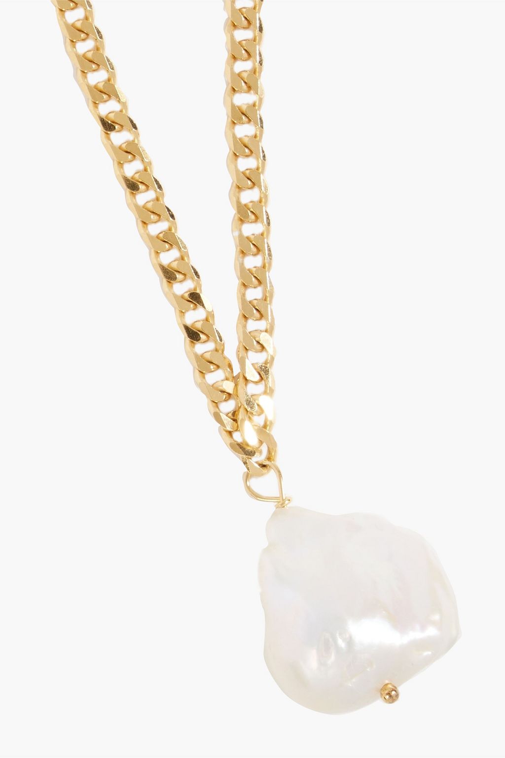 MAGDA BUTRYM Gold-plated freshwater pearl necklace