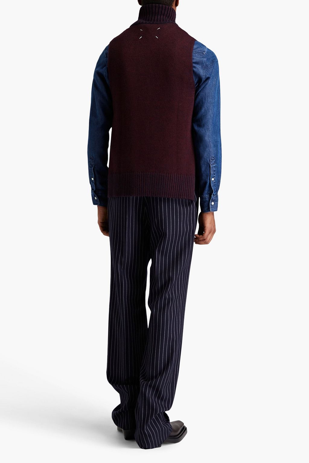MAISON MARGIELA ニット タートルネックセーター メランジ