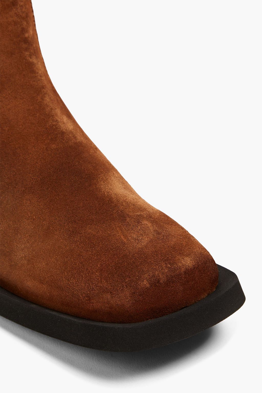 GANNI Suede chelsea boots