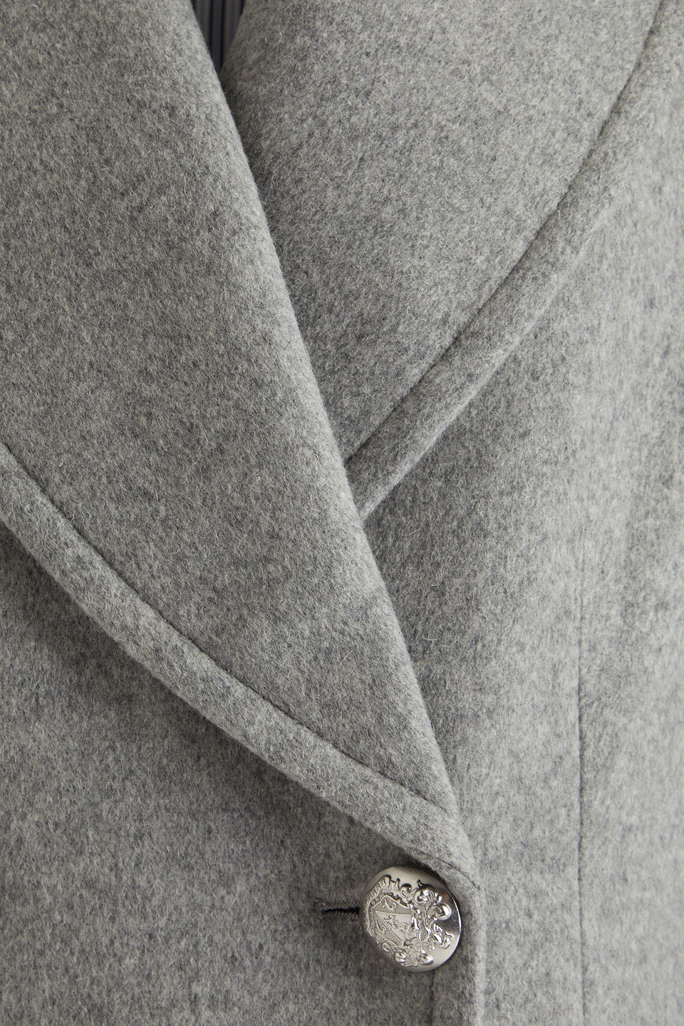 VERONICA BEARD NALIDA DICKEY DOUBLE-BREASTED WOOL AND CASHMERE-BLEND FELT COAT