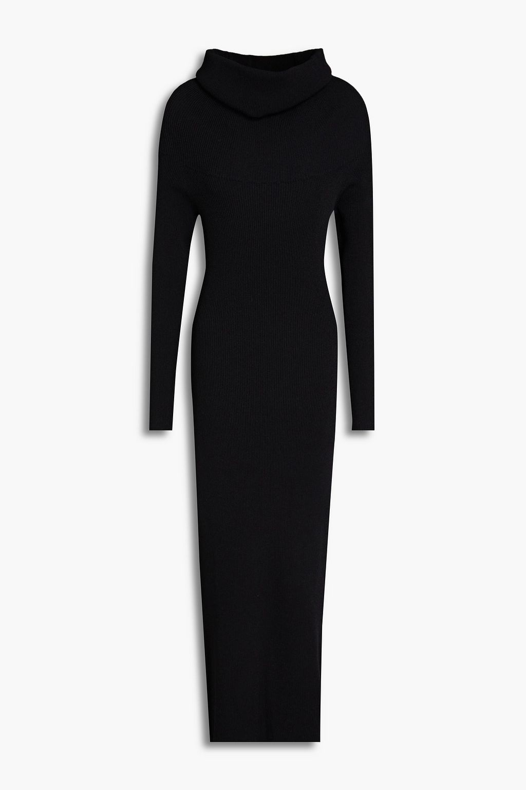 AUTUMN CASHMERE Ribbed knit midi dress THE OUTNET