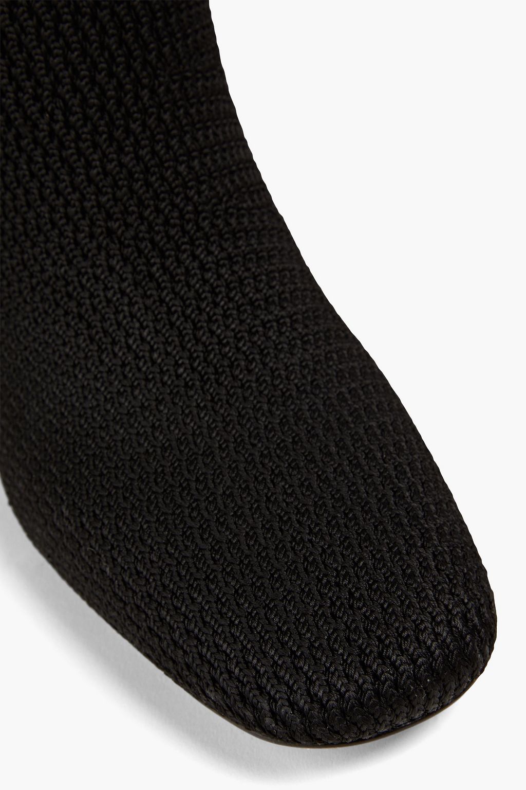 JIL SANDER بوت على شكل جوارب من نسيج محبوك مطاط