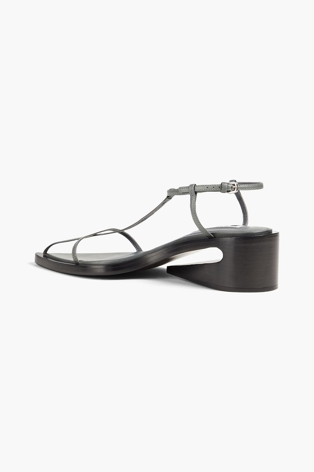 JIL SANDER Leather sandals THE OUTNET