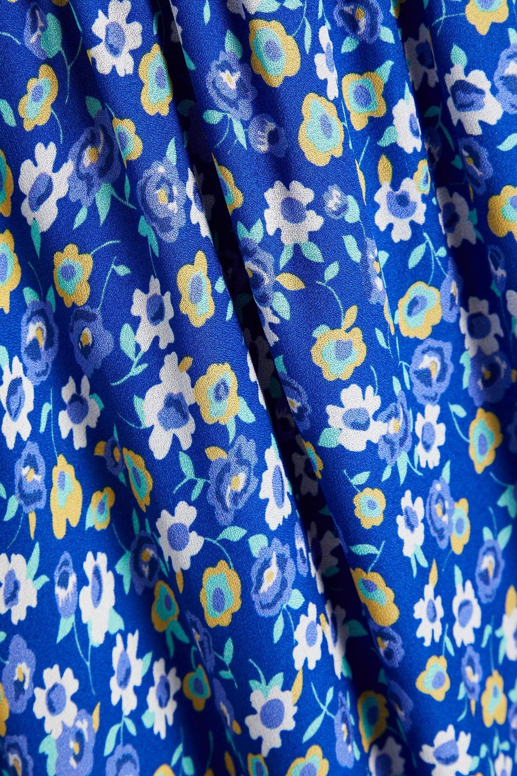 Sleek Italia Abstract Print Crepe Mini Dress main image 0